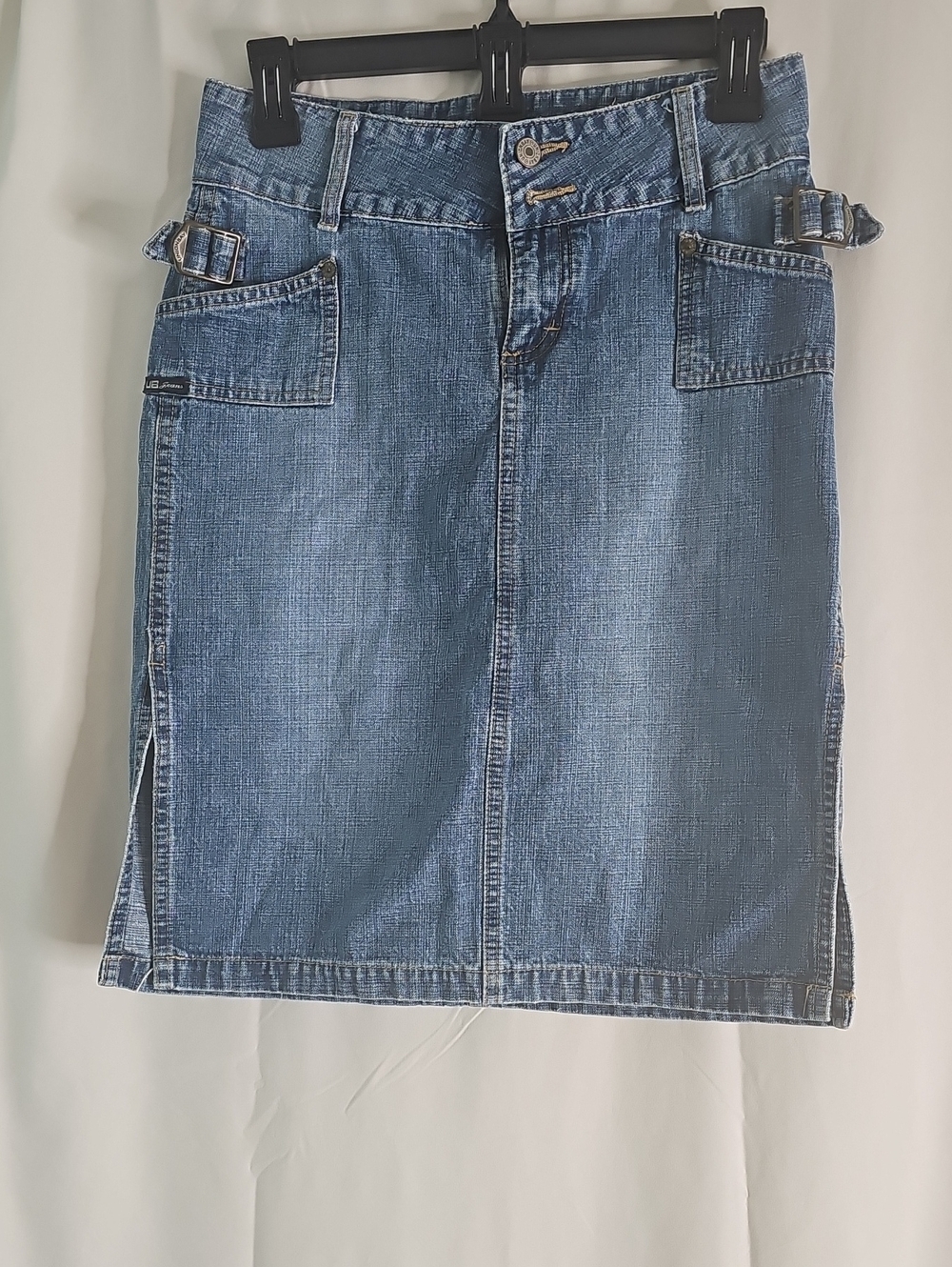 Vintage UNIONBAY Red-Label Light Blue Denim Detail